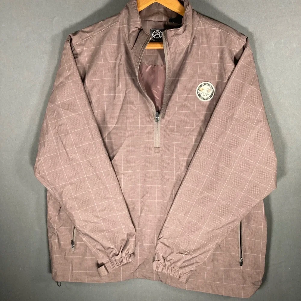 Ahead Mens XL Golf Windbreaker Marine Corps Base Hawaii Klipper Club - Picture 2 of 10